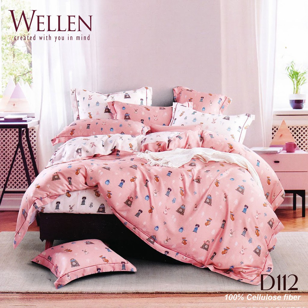 Wellen Quilt Cover 100 Cellulose Fiber D 112 Shopee Indonesia