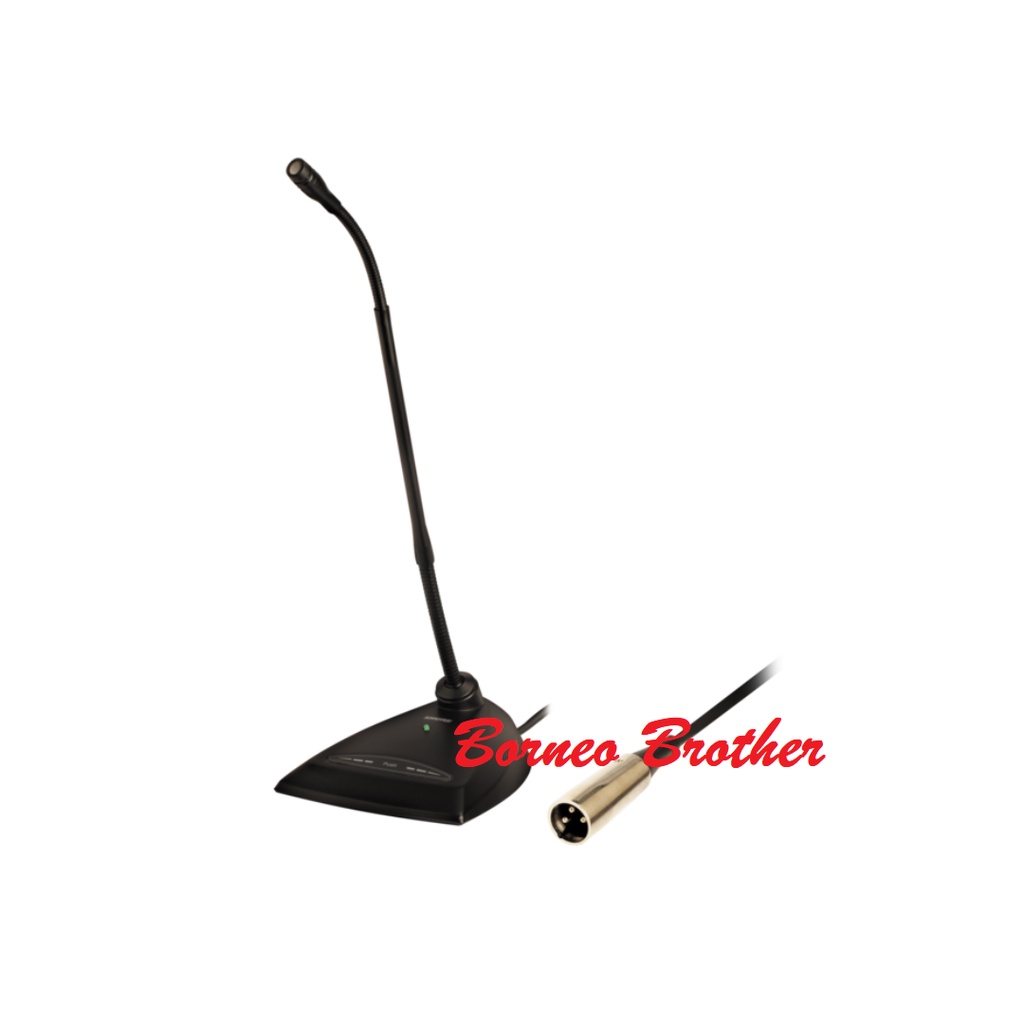 Shure MX412D/C MX 412 D/C Original Mic Meja Mic Podium Gooseneck 12"