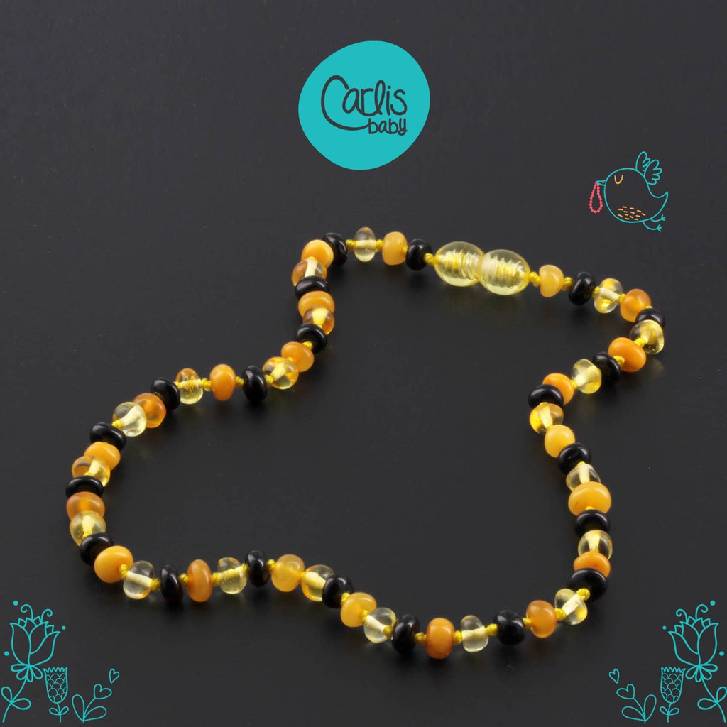 CE170 Kalung Amber Tumbuh Gigi Bayi By Carlis Baby