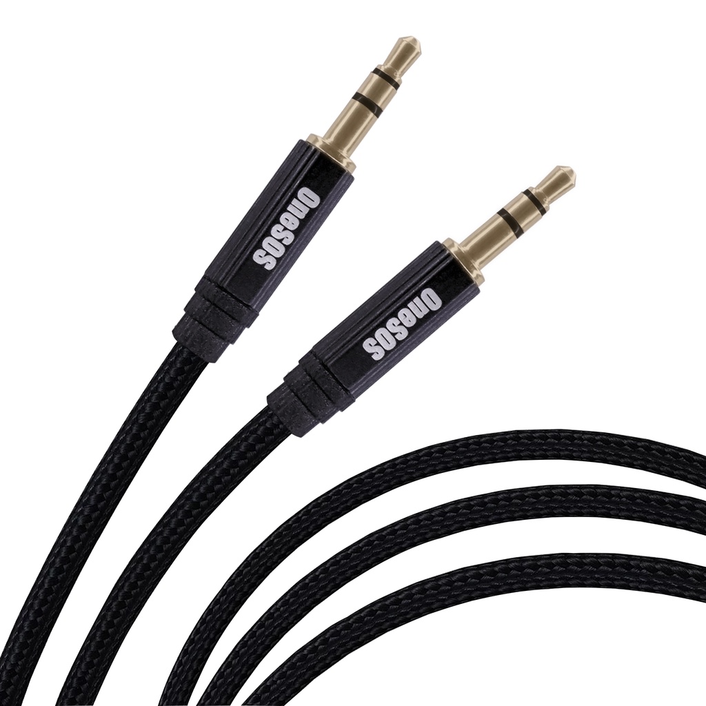 Kabel Aux Audio Speaker Splitter 1 Meter / Jack 3.5mm for Car Home Stereo Headphone Speakers