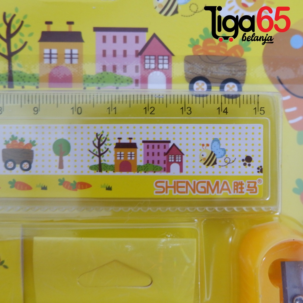 365 STATIONERY SET #41185 Buku &amp; Alat Tulis Anak / Karakter Fancy Gambar Lucu