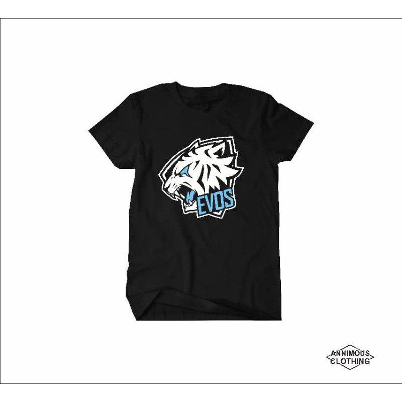 KAOS BAJU GAMING EVOS Mobile Lagends, Aov, Free Fire