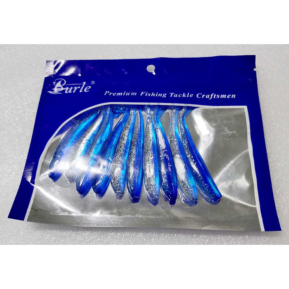 (BISA COD) RVOSTR Weihefishing Umpan Pancing Ikan Flashing Jig Lure Bait 7CM 10PCS - L72