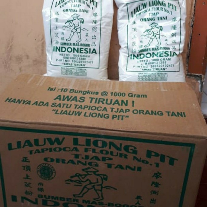 

BISA COD LIAUW LIONG PIT TEPUNG TAPIOKA 1KG X 10 DALAM DUS KHUSUS DIAMBIL OJOL