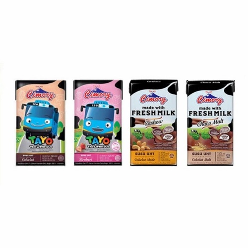

Susu UHT Cimory Fresh Milk Tayo Cokelat / Strawberry / Choco Malt / Cashew 125 ML