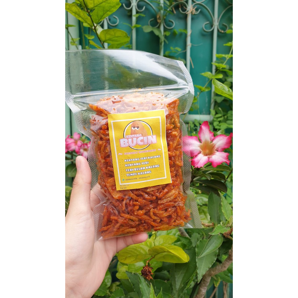 

KENTANG TERI BALADO (TANPA KACANG) - 230 GR