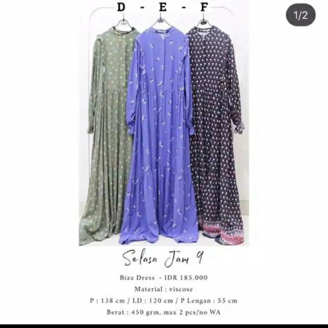 Biza dress kode D by fixpose preloved masih bagus ya