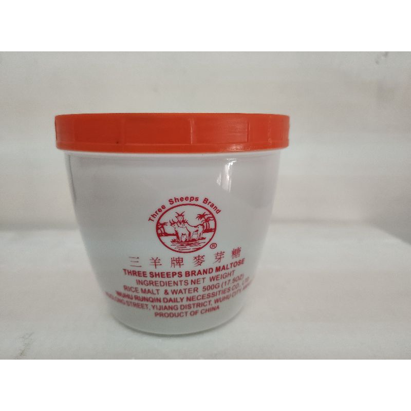 

Three Sheeps Sirup Maltose / Mai Ya Tang / Gula Becko 500g