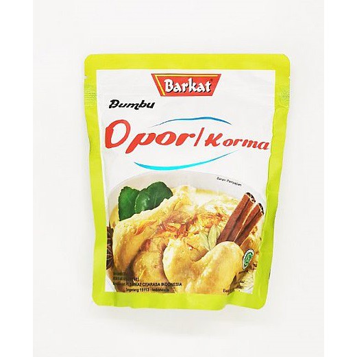 

BUMBU OPOR KORMA BARKAT 250 GRAM