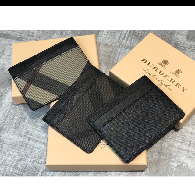 burberry name card holder