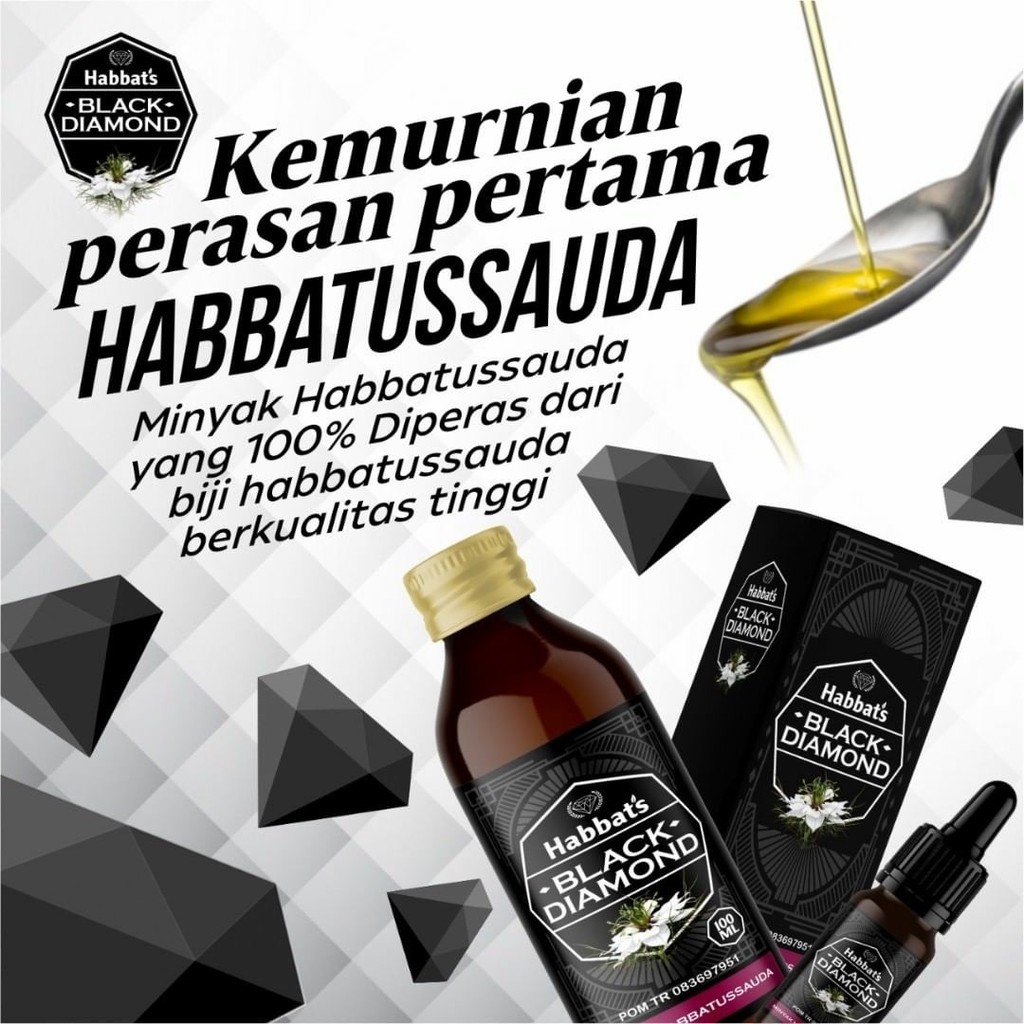 Minyak Habbatussauda Habatusauda Habatussauda Oil Cair Promil Habbats Black Diamond Indonesia
