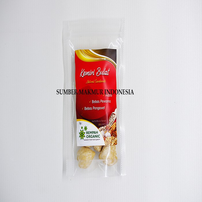 KEMIRI BULAT CAP REMPAH ORGANIC 100 GRAM - ECERAN