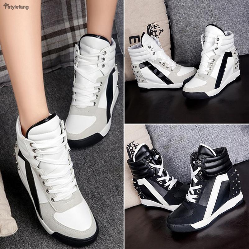 high top platform trainers