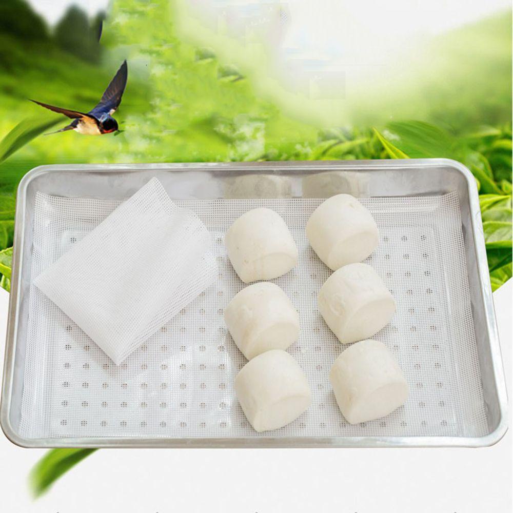 Nickolas1 Pastry Dim Sum Mesh Safety Alat Dapur Silikon Praktis Matras Dehydrator Buah Anti Lengket