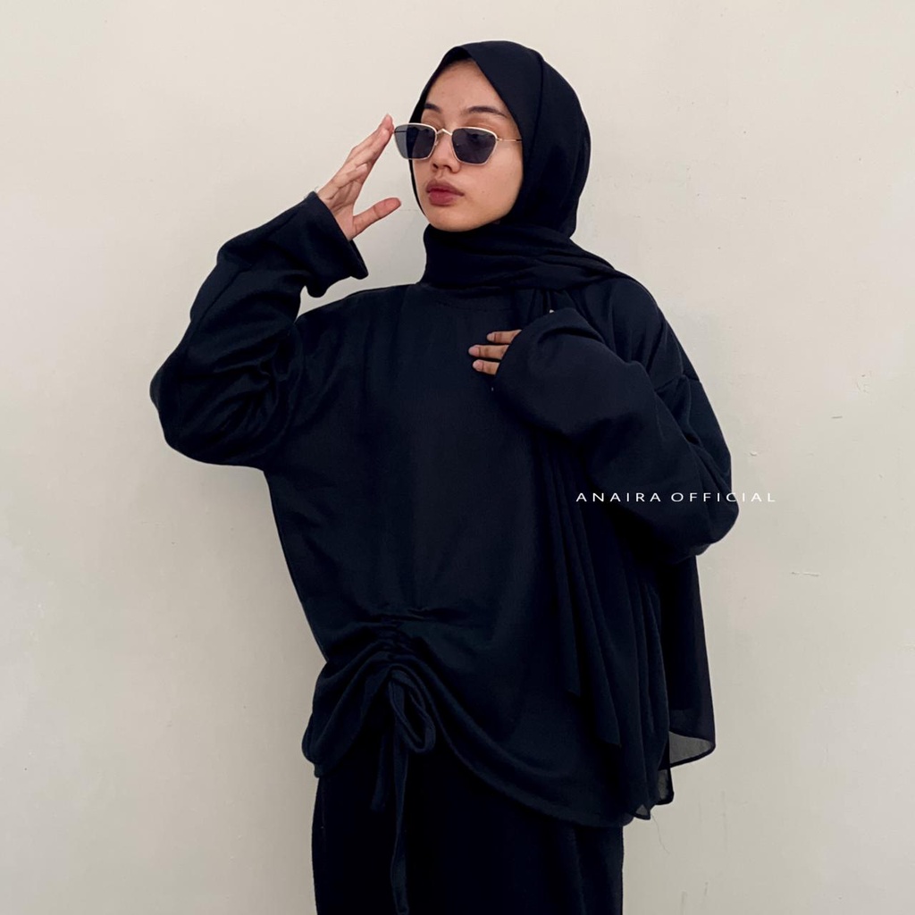 NAYLA BLOUSE SERUT WANITA ANAIRAOFFICIAL