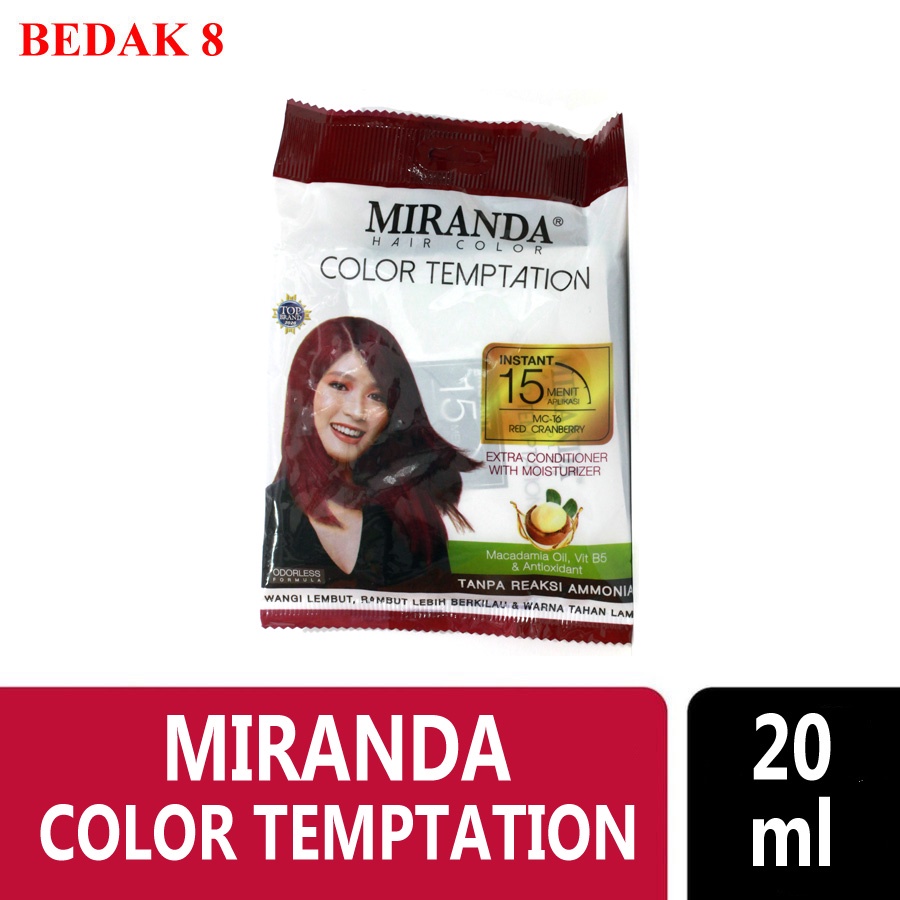 Miranda Hair Color Temptation/ Semir Miranda Sachet