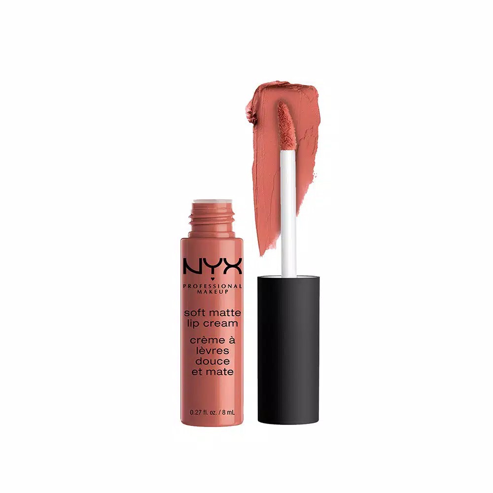 NYX Professional MakeUp Soft Matte Lip Cream Matte Lipstick warna Cannes 8ML lipstik ringan