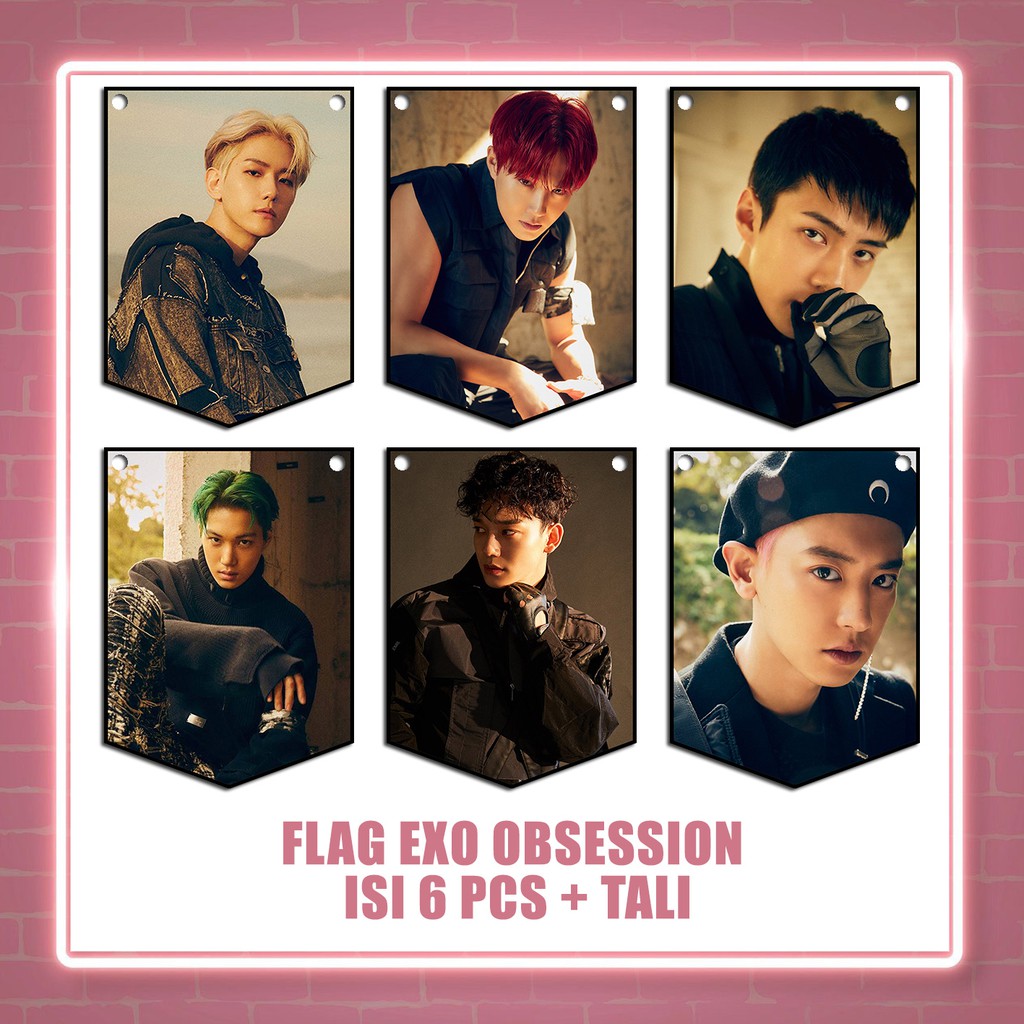 FLAG KPOP EXO 1 SET