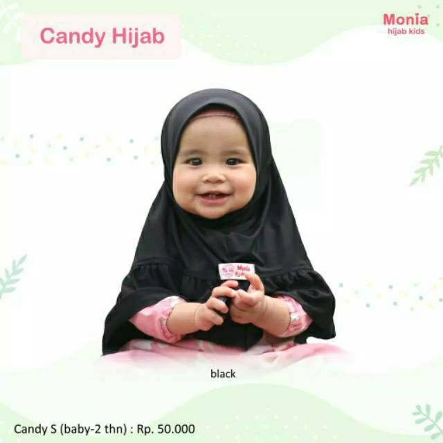 Kerudung Anak Hijab Anak Simpel Candy Size S 0 2th Shopee Indonesia