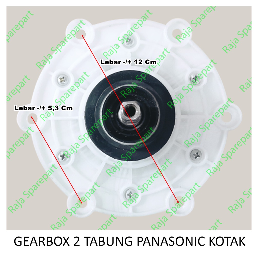 Gearbox Mesin Cuci 2 Tabung Panasonic As Kotak GB17