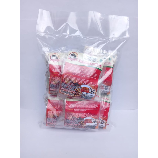 

Wedhang Bantheng uwuh 1 Pack isi 10