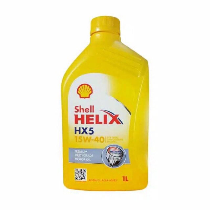 OLI SHELL HELIX HX5 15W/40 KUNING 1L