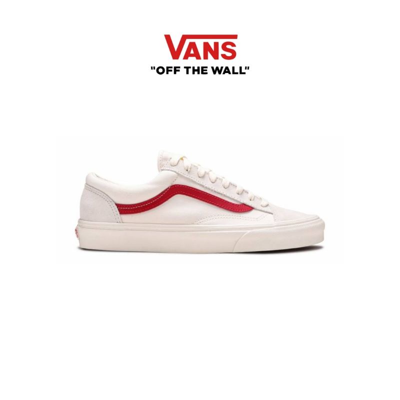 Vans Style 36 Marshmallow Racing Red Original