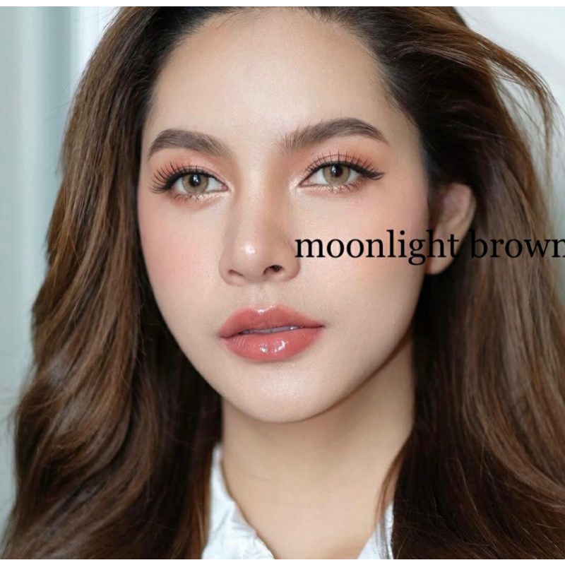 Softlens Moonlight Gray Grey Dreamcolor Normal Minus s.d -6.00 softlen Made in Korea Kemenkes