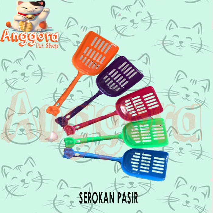 Serokan / Scoop Pasir PUP kucing ALL VARIAN