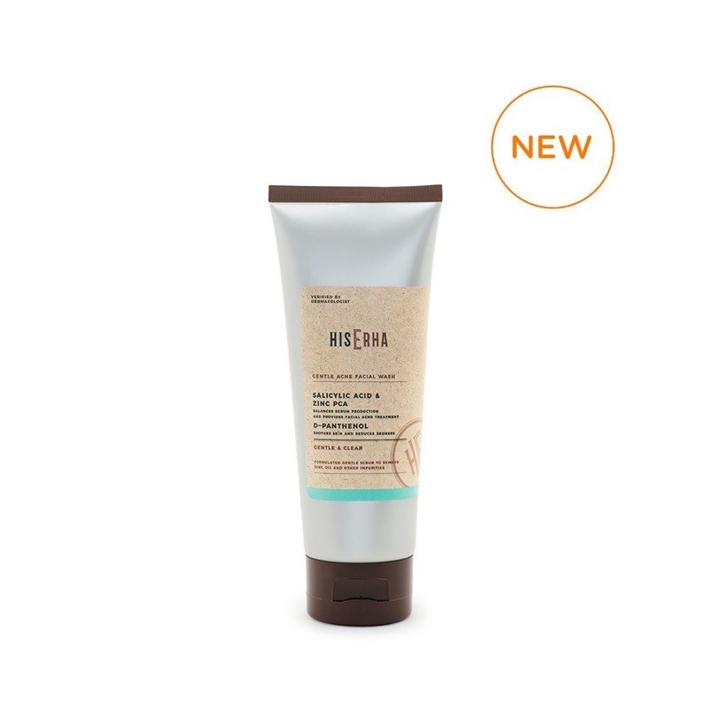 erhair erha21 HIS ERHA GENTLE ACNE FACIAL WASH