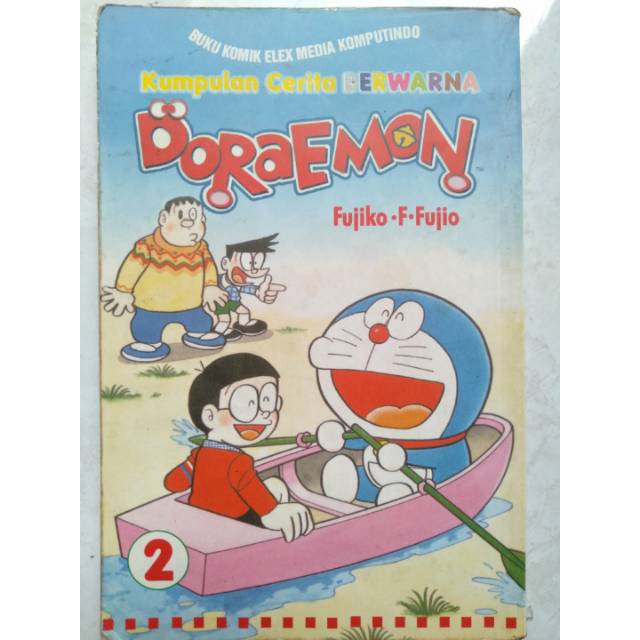 Preloved kumpulan cerita berwarna Doraemon