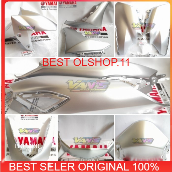paket Full Body Halus New Nmax 2020 Ori Yamaha silver
