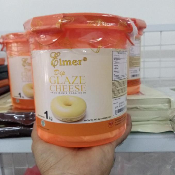 

Dip Glaze Cheese 1kg Coklat Elmer TERMURAH Kode 495