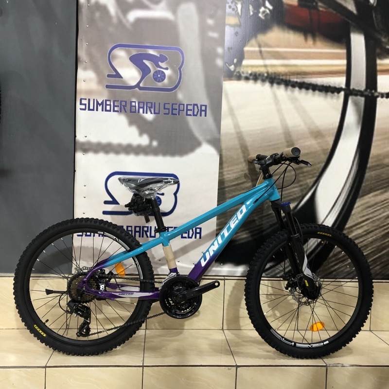 SEPEDA GUNUNG MTB UNITED STAVROS 24 INCH FREE HOLDER