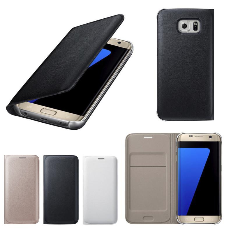 Flip Cover Samsung Galaxy S7 S7 Edge Wallet Leather Case