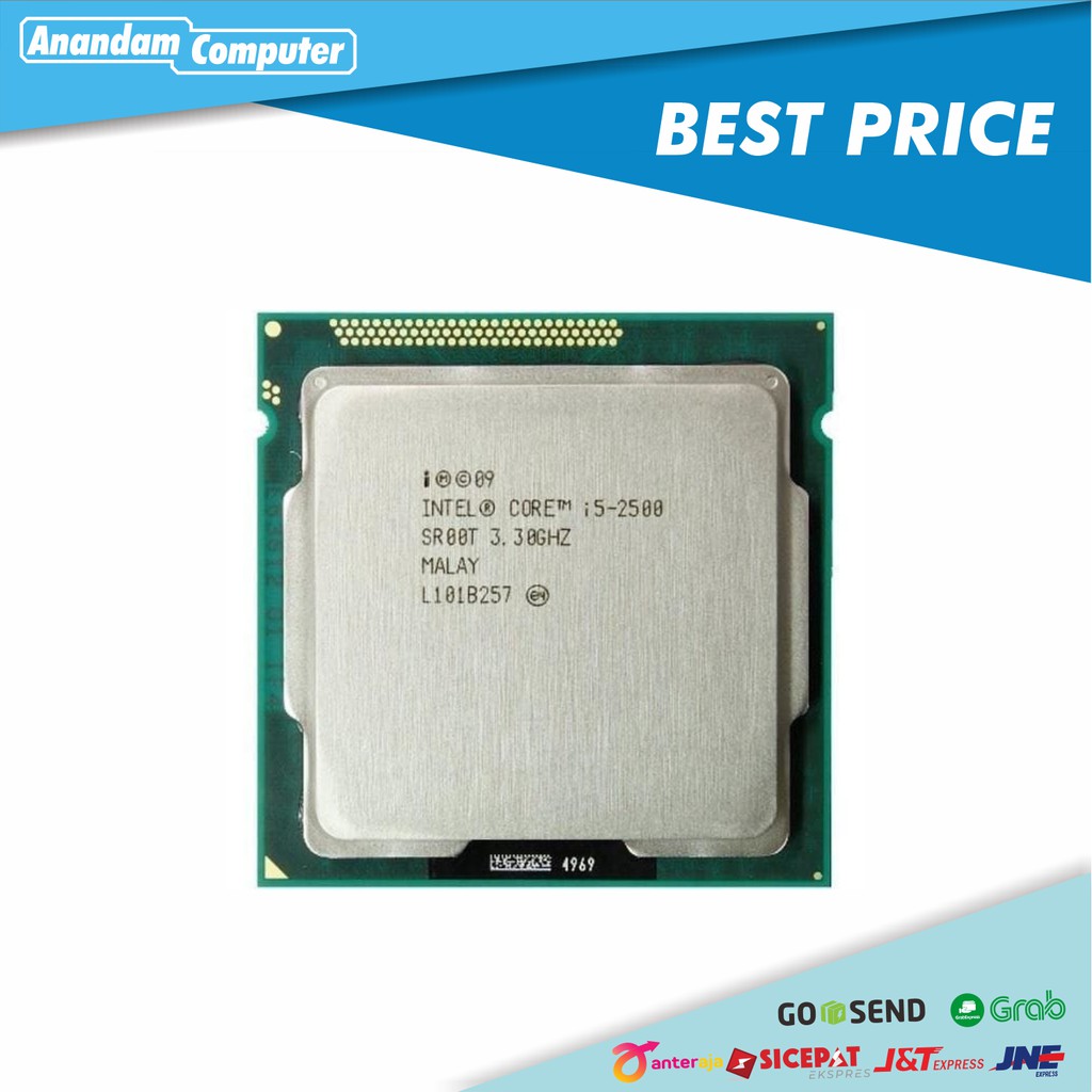 Intel Core i5-2500 - 4 Cores 4 Threads up to 3.70 GHz LGA 1155 TRAY