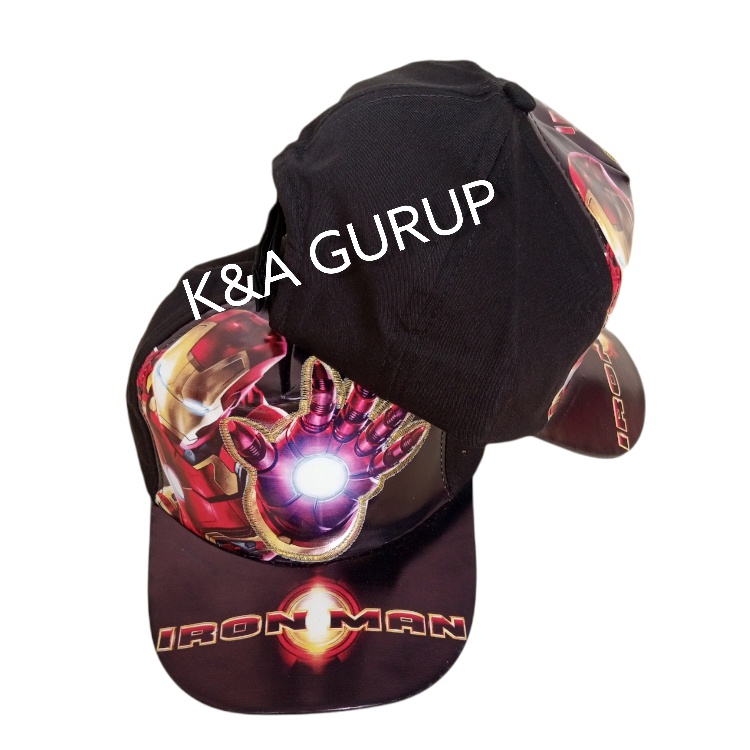 Promo Topi anak terbaru karakter FREE FIRE,MOBILE LEGENDS, IRONMAN,AVENGERS