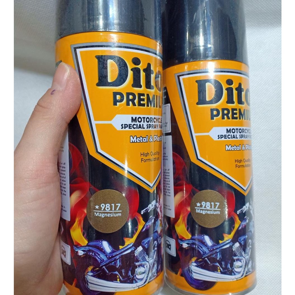 Pilok Pilox DITON Premium 9817* Magnesium Tembaga Engine Part Colours  (400cc / 400ml)