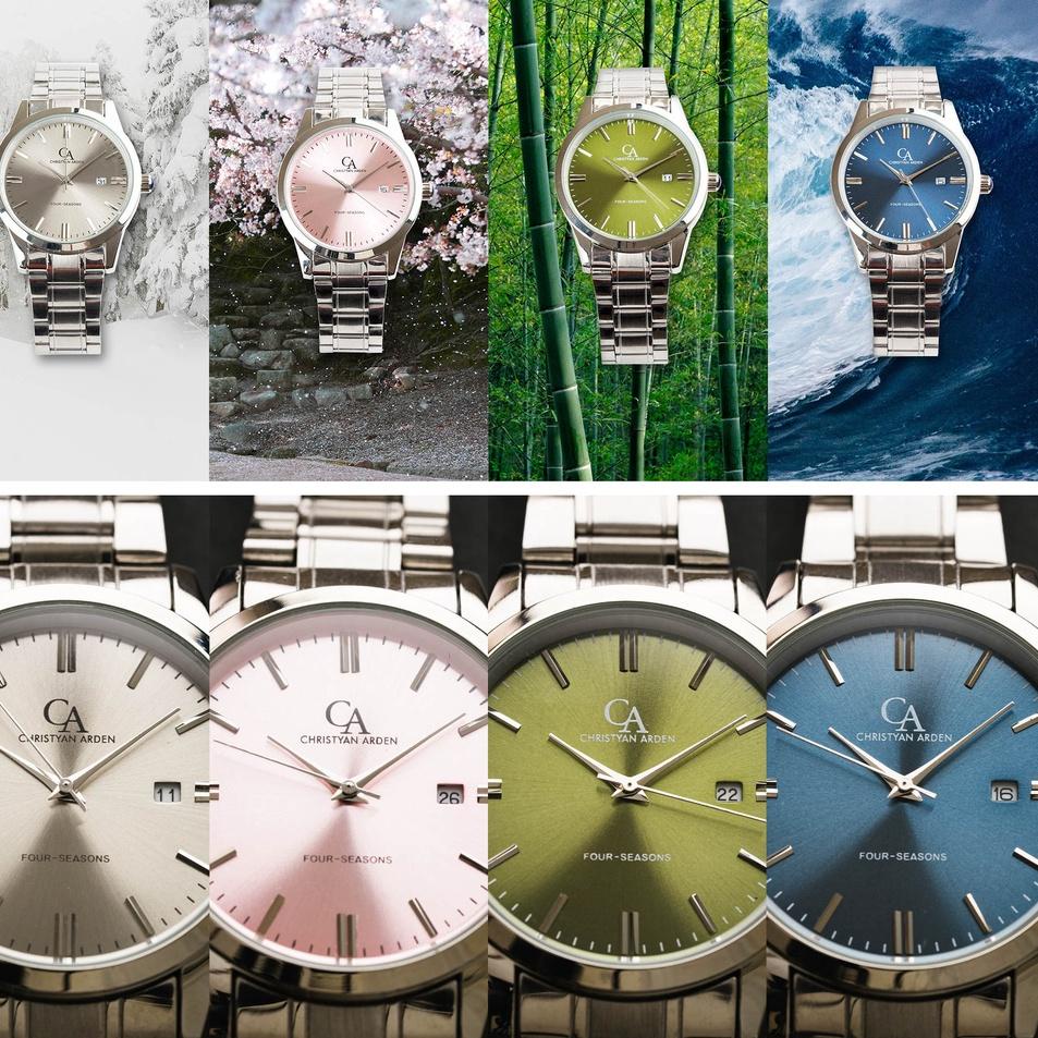 {KD.02Jn22ᴷ} Jam Tangan Pria Christyan Arden FOUR SEASONS - Winter (40mm)