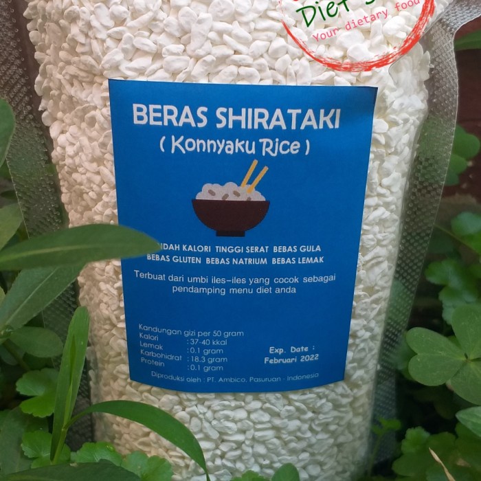 

540ffiepp Beras Shirataki 250 Gram 244Q40112