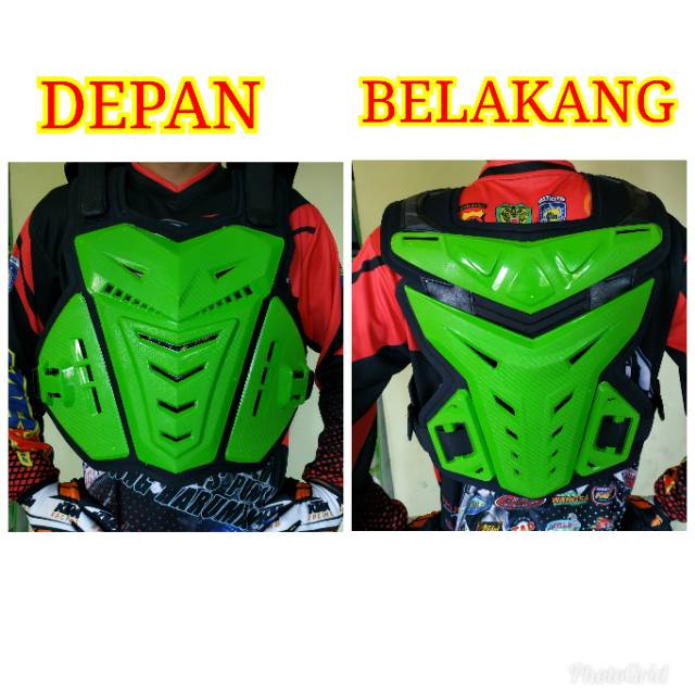 body protector cross - body protector trail - pelindung tubuh atau badan cross trail