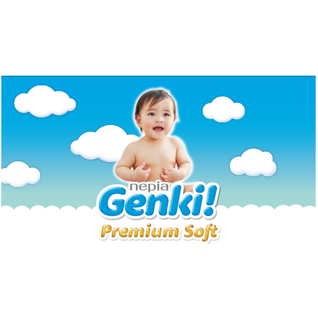 Nepia Genki TAPE M 64 Popok Diaper TAPE M64 M 64