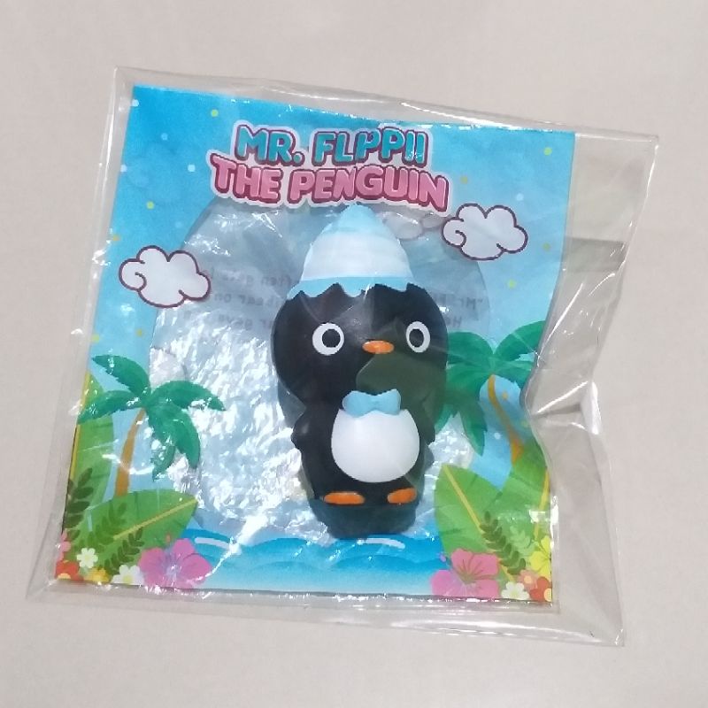 Squishy Mr. Flippii the Penguin by Creamiicandy