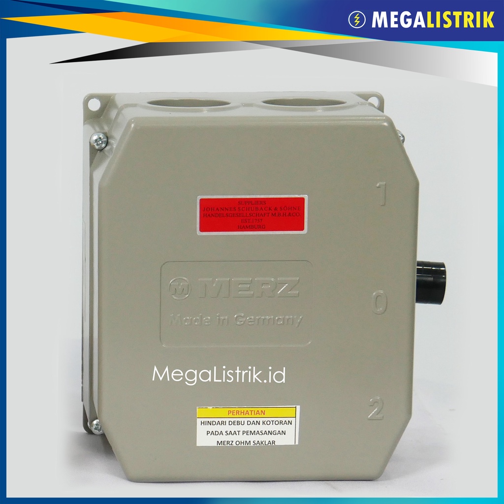 MERZ GZ 1-0-2 4P 63A OHM SAKLAR CAM / CHANGEOVER SWITCH / HANDLE GENSET