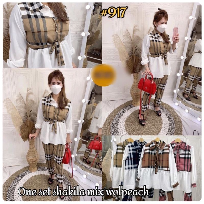 Set Celana Burberry Busui Friendly