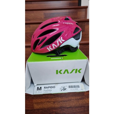 Preloved Helm Sepeda Kask Rapido Fuchsia