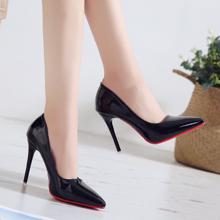 Sepatu Pesta Perempuan High Heels 10cm Sepatu Kerja Wanita Import Sepatu hak tinggi Cewek ASH-005