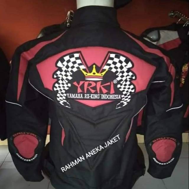 Jaket bonus logo tengkorak