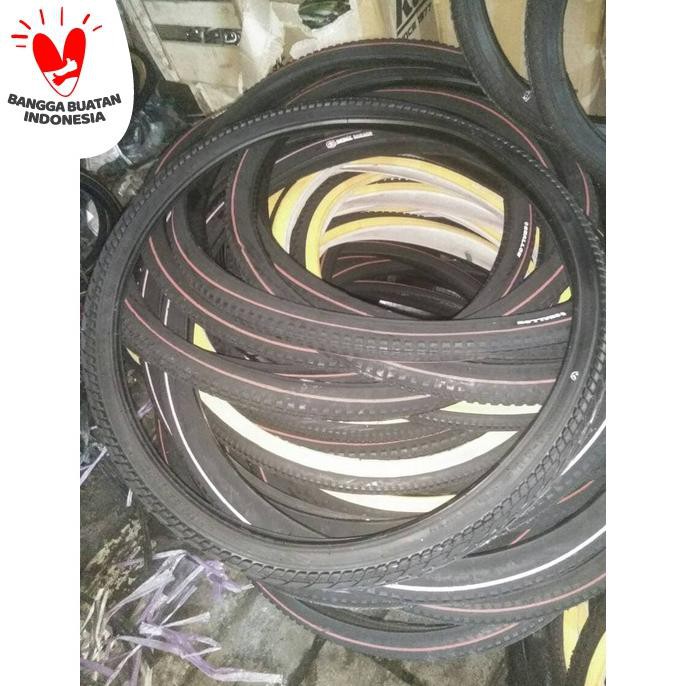 26 X 175 Ban Luar Sepeda Genio , 1.75 Hitam Polos