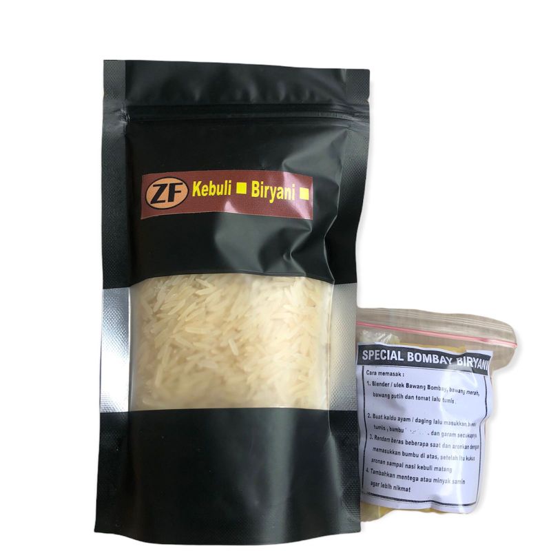 

PAKET LENGKAP NASI BIRYANI 280GRAM